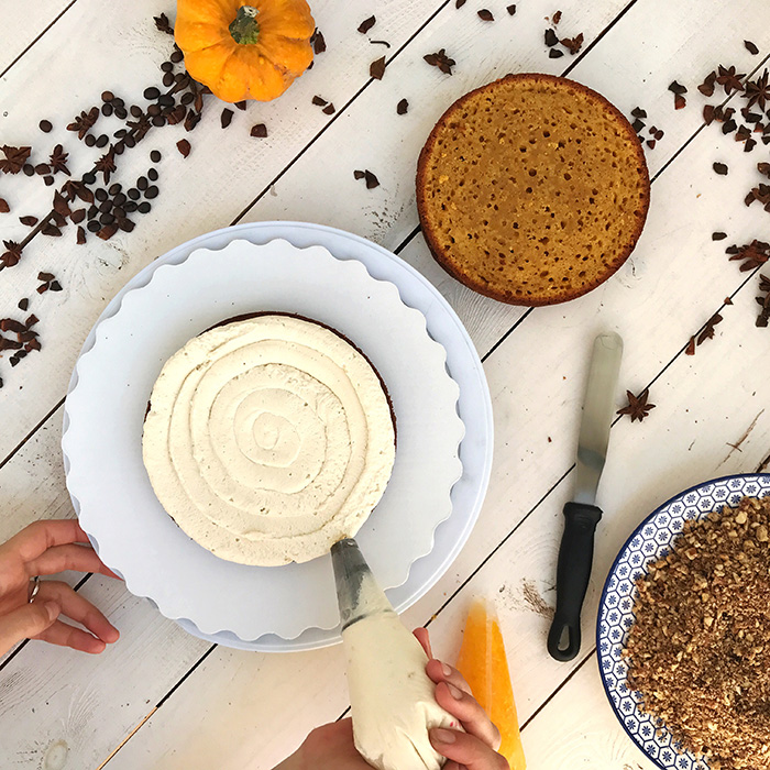 Тыквенный торт