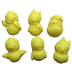 Молд силиконовый 3D "Цыплята мини" 1423