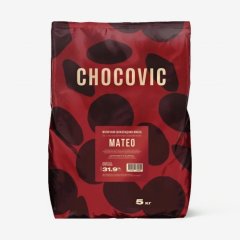 Шоколад молочный CHOCOVIC "Матео" 31,9% 5 кг CHM-T13CHVC-25B