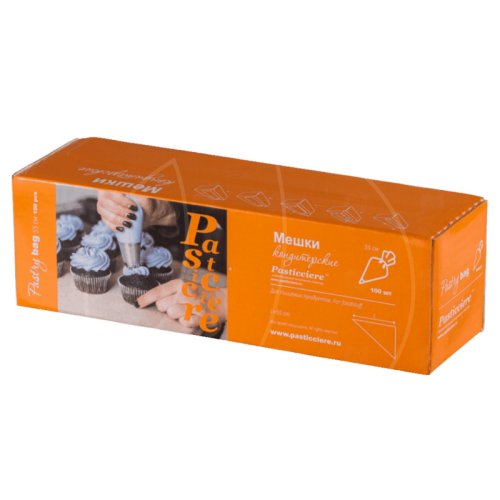 Мешки плотные 55 см 10 шт Pastry Clear 55, Pastry Blue 55, Pastry Green 55   	