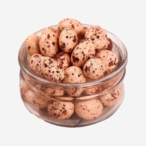 Драже с миндалём в шоколадной глазури "Перепелиные яйца коричневые" 50 г арт010034