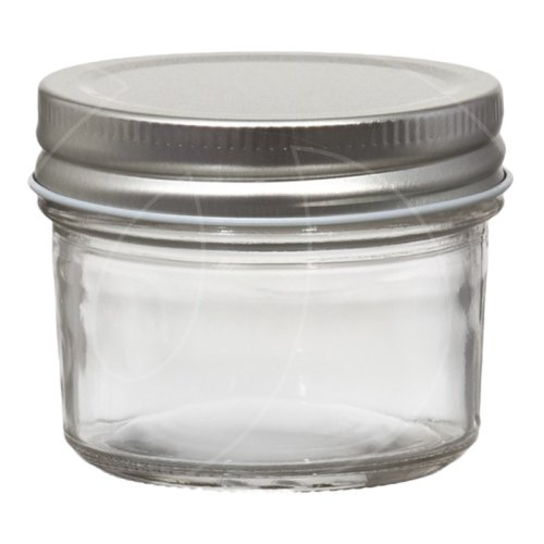 Банка стеклянная с металлической крышкой 100 мл 4336518