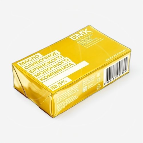 Масло сладко-сливочное несоленое традиционное БМК 82,5% 450 г 
