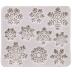 Молд силиконовый "Снежинки" M-98