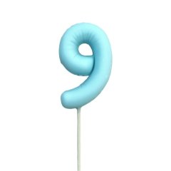 Фигурка из шоколадной глазури "Воздушный шарик голубой цифра 9" ФГ174(голубой9)	, 120 ₽ Фигурка из шоколадной глазури "Воздушный шарик голубой цифра 9" ФГ174(голубой9)