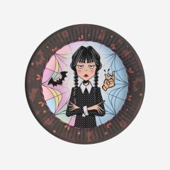 Тарелка бумажная "Уэнздей" 6 шт 770073