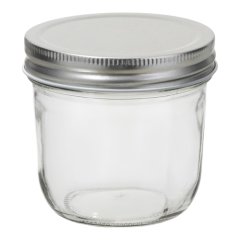 Банка стеклянная с металлической крышкой 280 мл 9895363